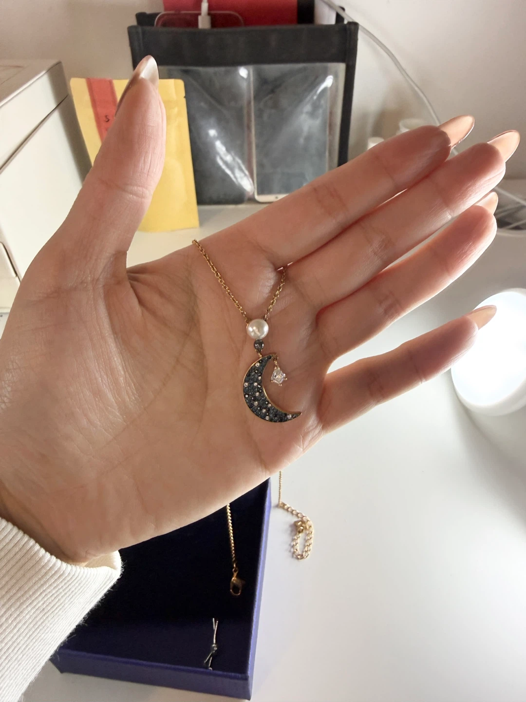 Swarovski Moon and Star Necklace - photo 2
