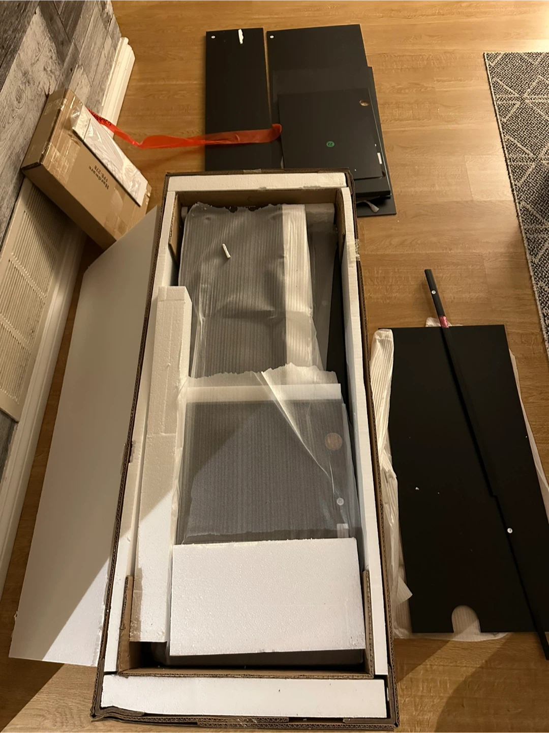 Kitchen Pantry with Charging Station & LED - Open Box - photo 3