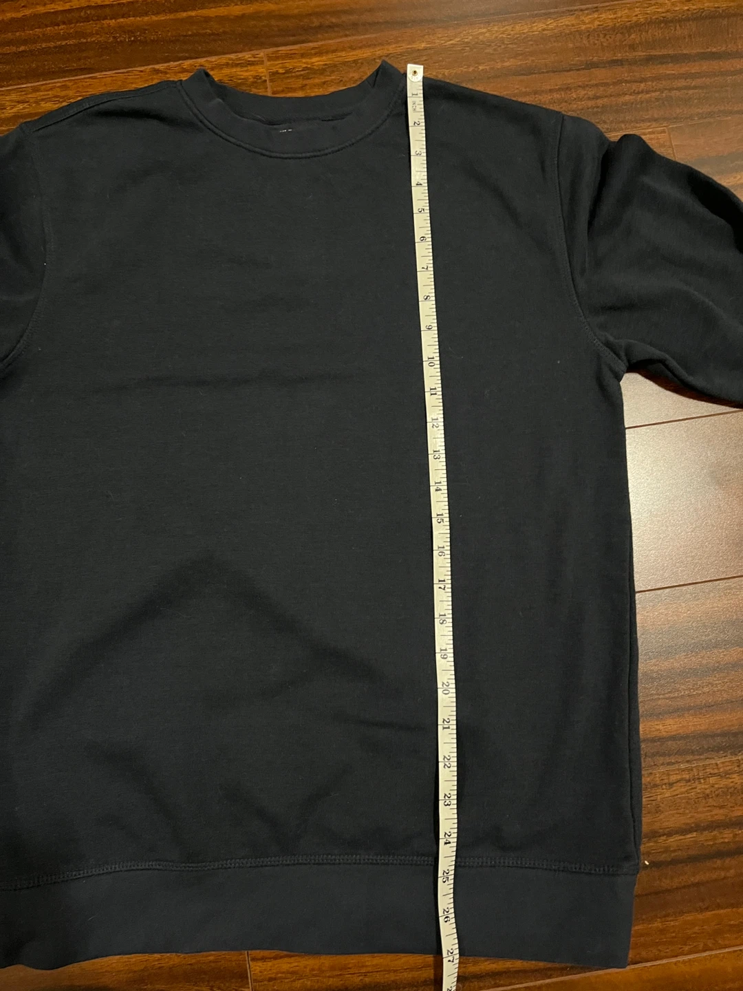 Athletic Works men’s small sweatshirt, crewneck fleece, navy - photo 4