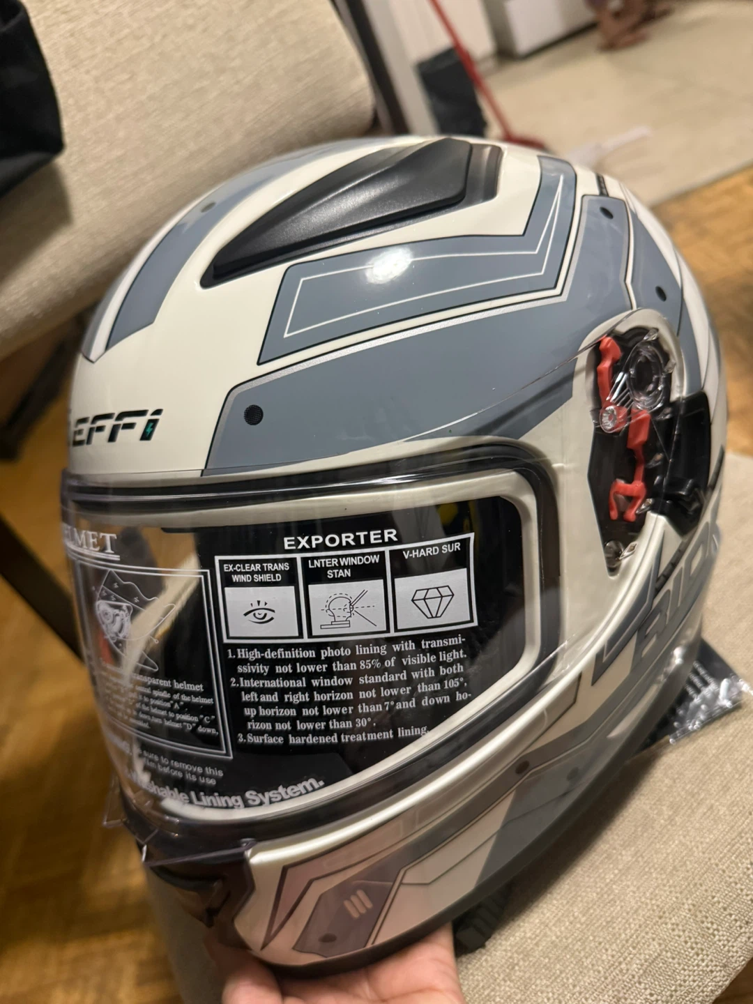 EFFI Motorcycle Helmet - photo 2