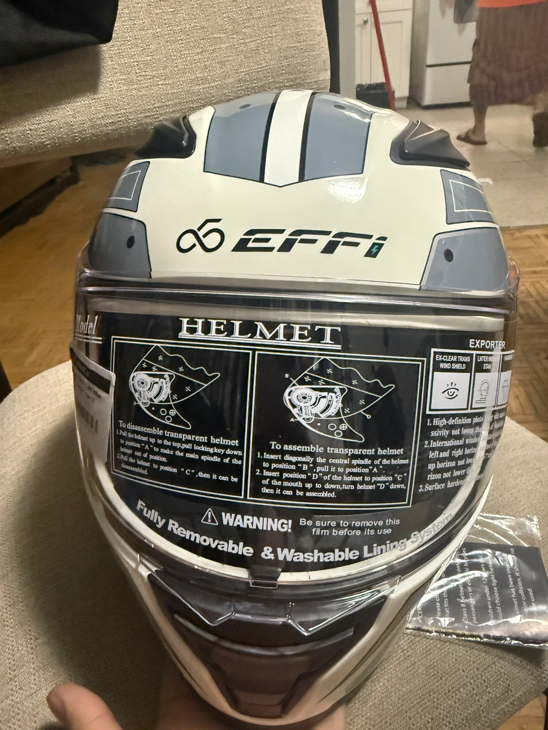 EFFI Motorcycle Helmet