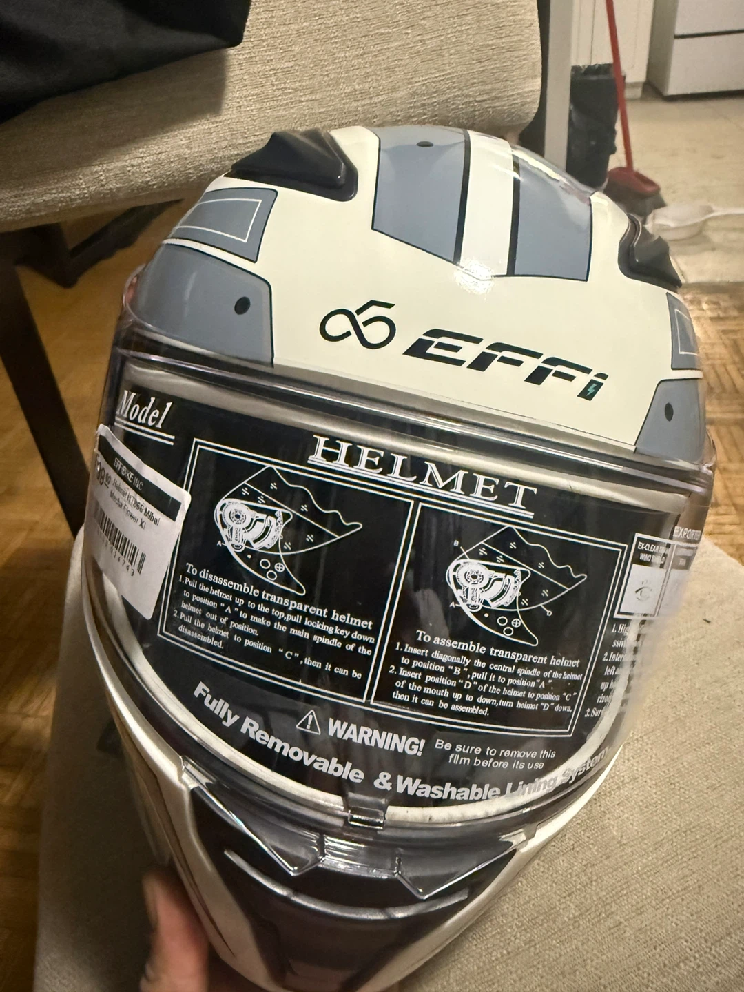 EFFI Motorcycle Helmet - photo 4