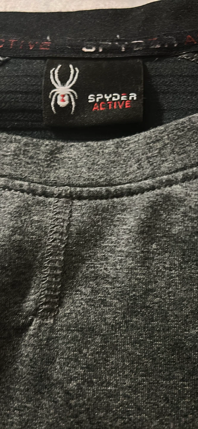 Free Spyder Active Long Sleeve Shirt - Grey pick up only - photo 3