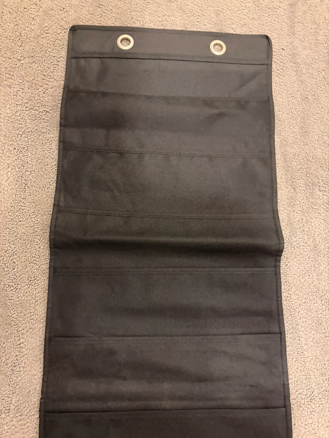 Black Hanging Organizer with 12 Pockets - photo 2