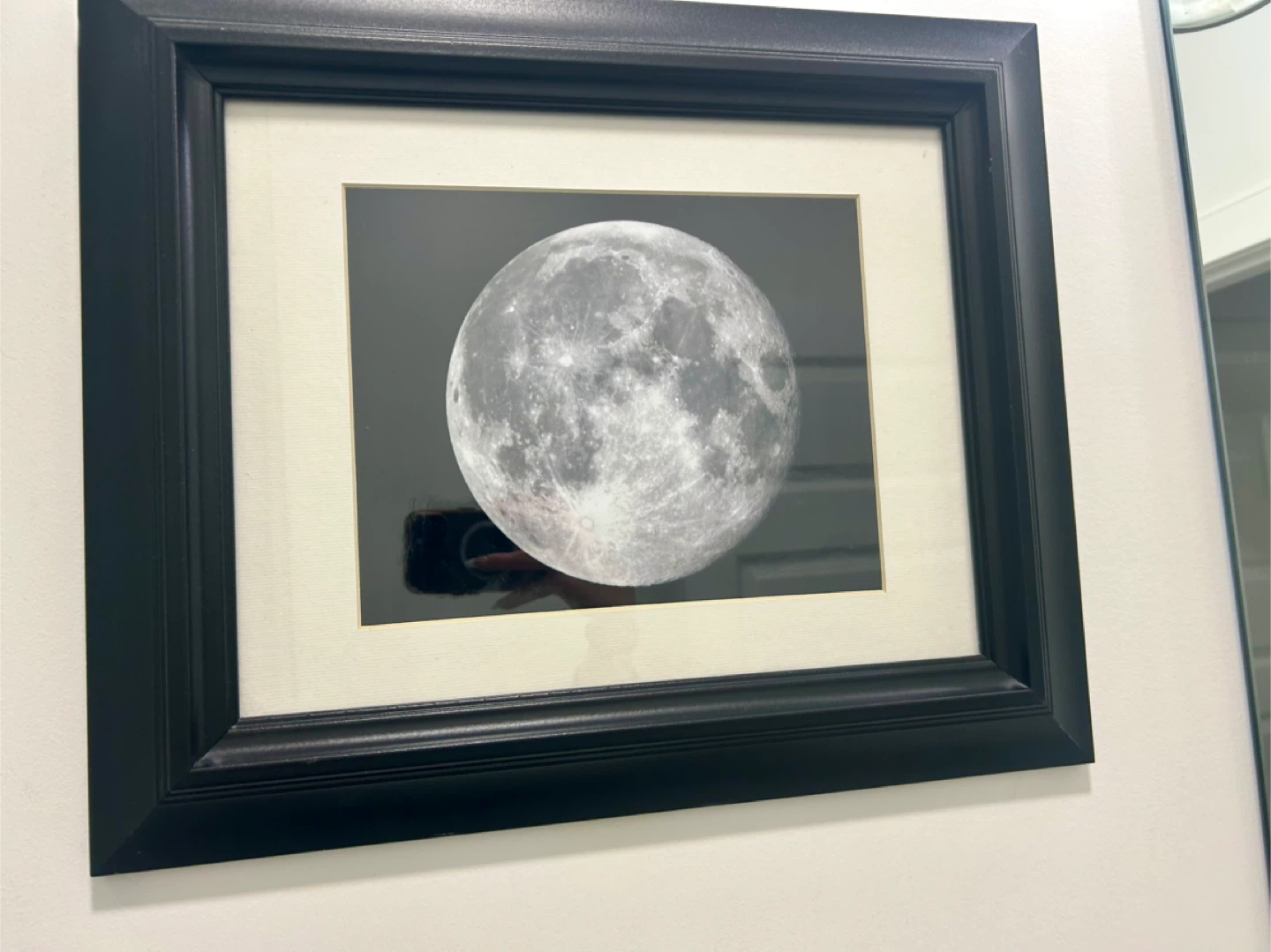 Professional moon photograph of real photo done in Florida