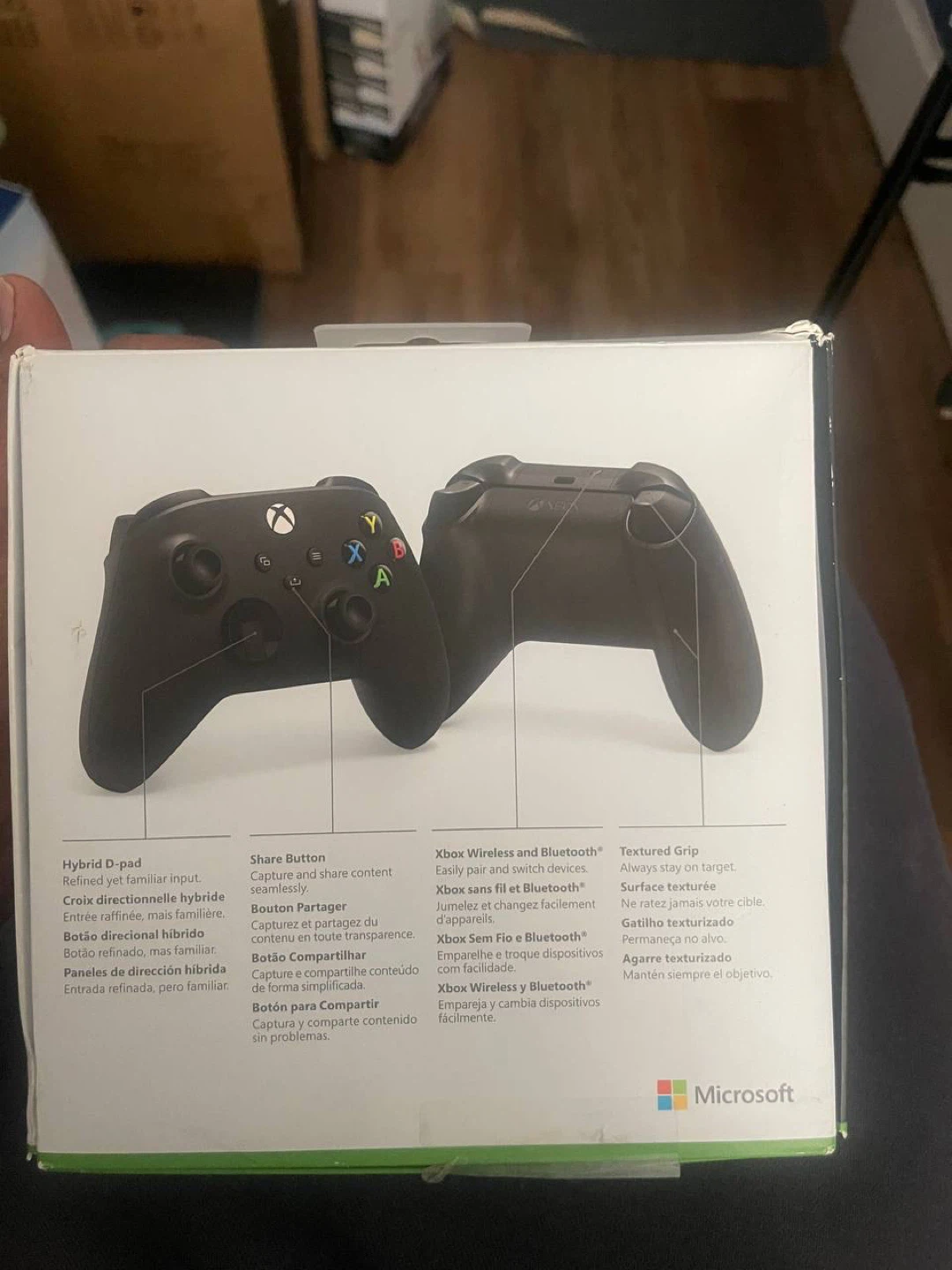 Xbox Carbon Black Wireless Controller - photo 2