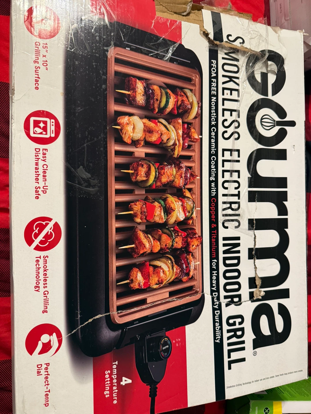 Gourmia Smokeless Electric Indoor Grill GFS2655