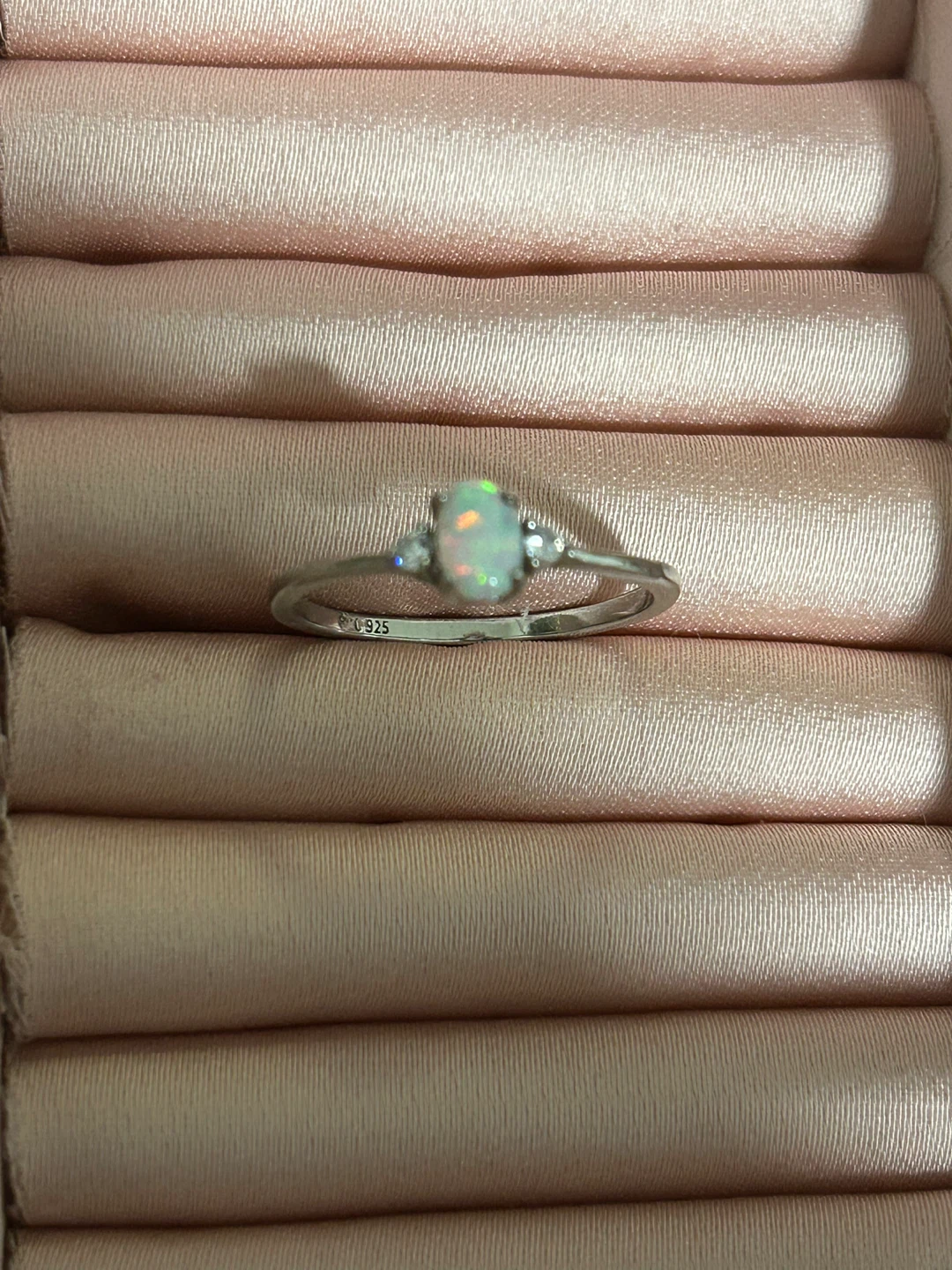 Sterling Silver Opal Ring 💍