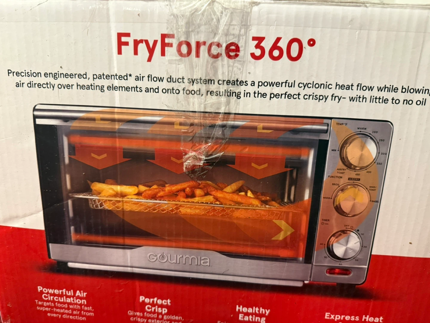 Gourmia Air Fryer Oven - Stainless Steel Accents - photo 4
