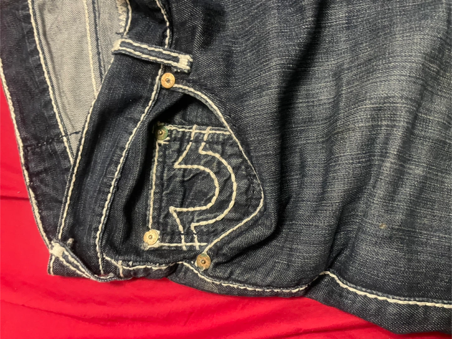 True Religion Straight Section Jeans - Size 38 - photo 2