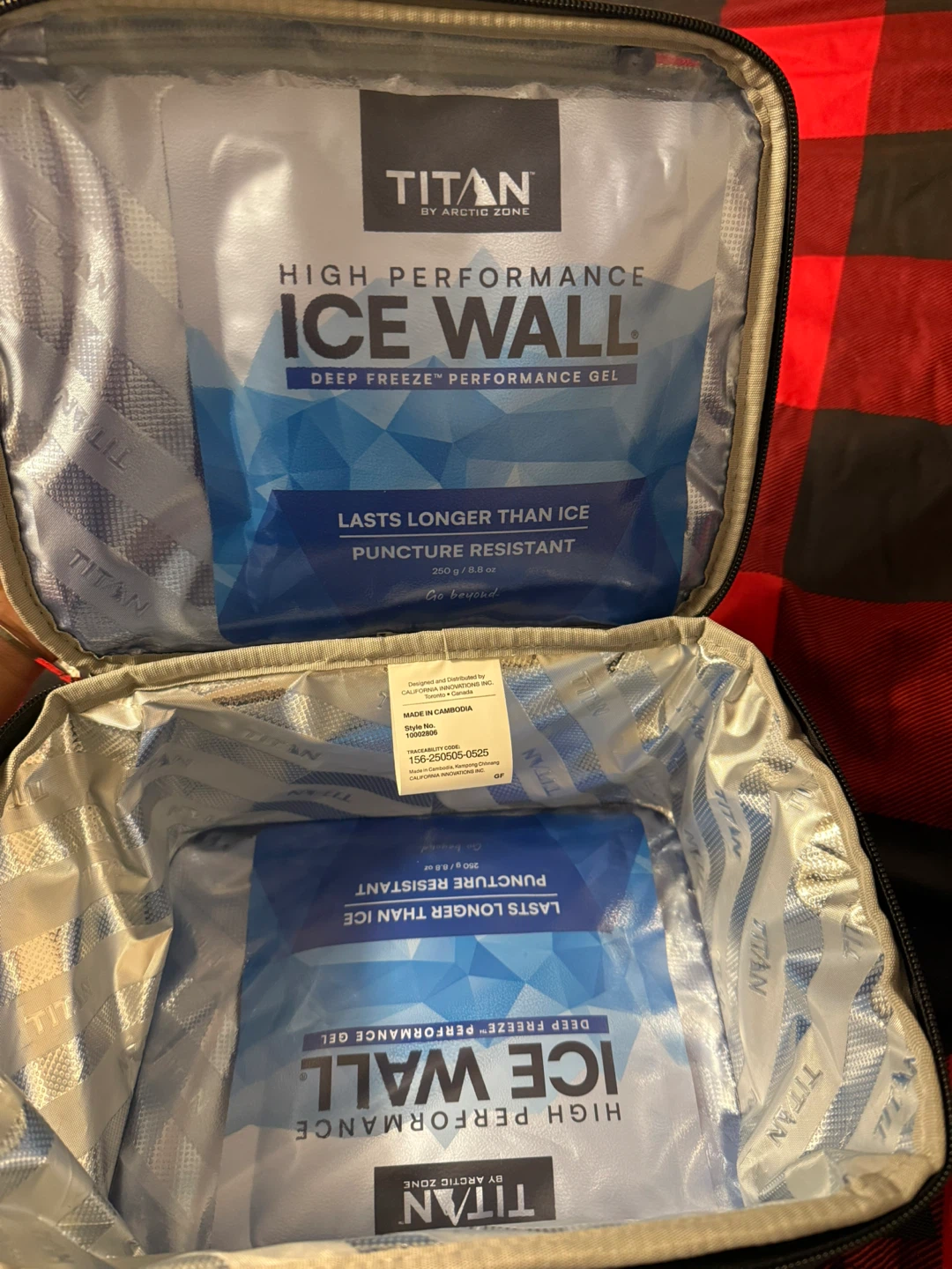 Titan by Arctic Zone Insulated Lunch Bag with Ice Wall Pack - photo 5