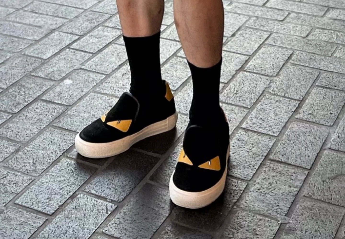 Fendi Monster Slip-On Sneakers - photo 3