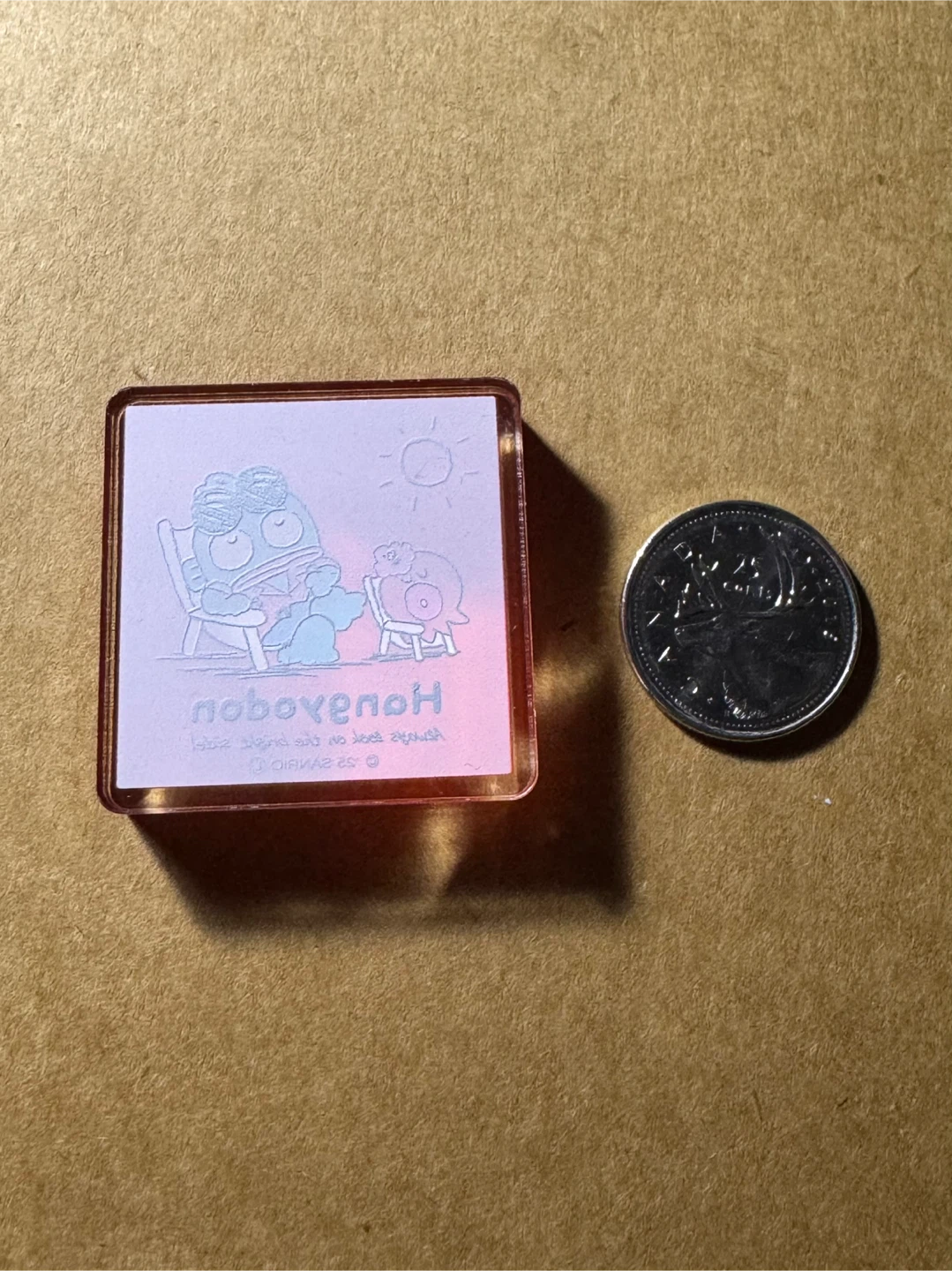 Sanrio Hangyodon Acrylic Square Block - photo 2