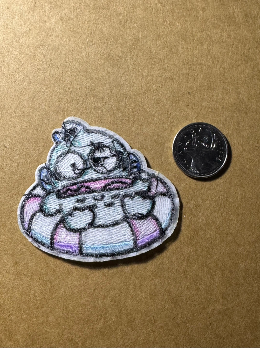 Sanrio Hangyodon Iron On Patch - photo 2