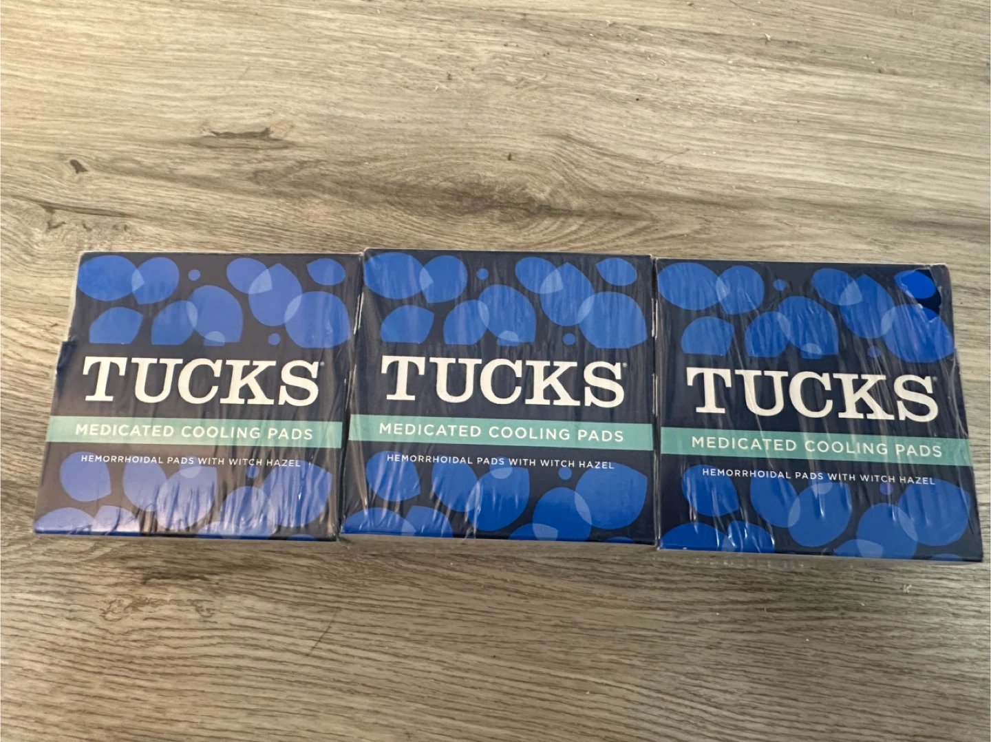 Tucks Cooling Pads Hemorrhoidal Pads Witch Hazel (3 Pack)