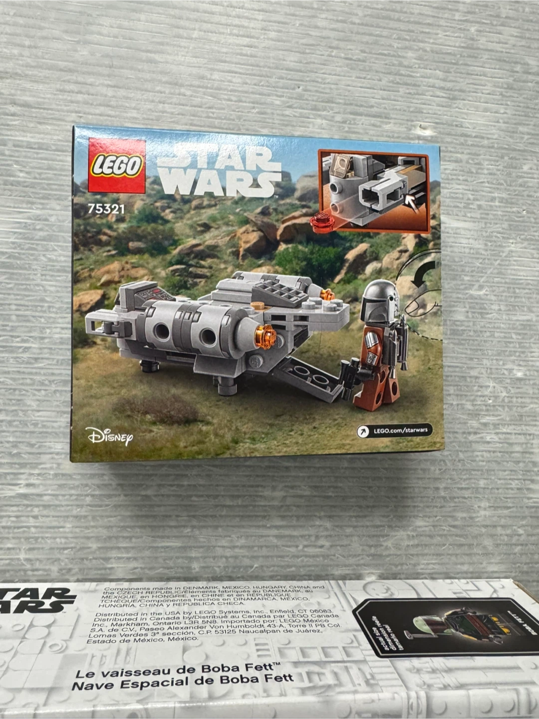 LEGO Star Wars 75312 Boba Fett’s Starship & Razor Crest NEW - photo 3