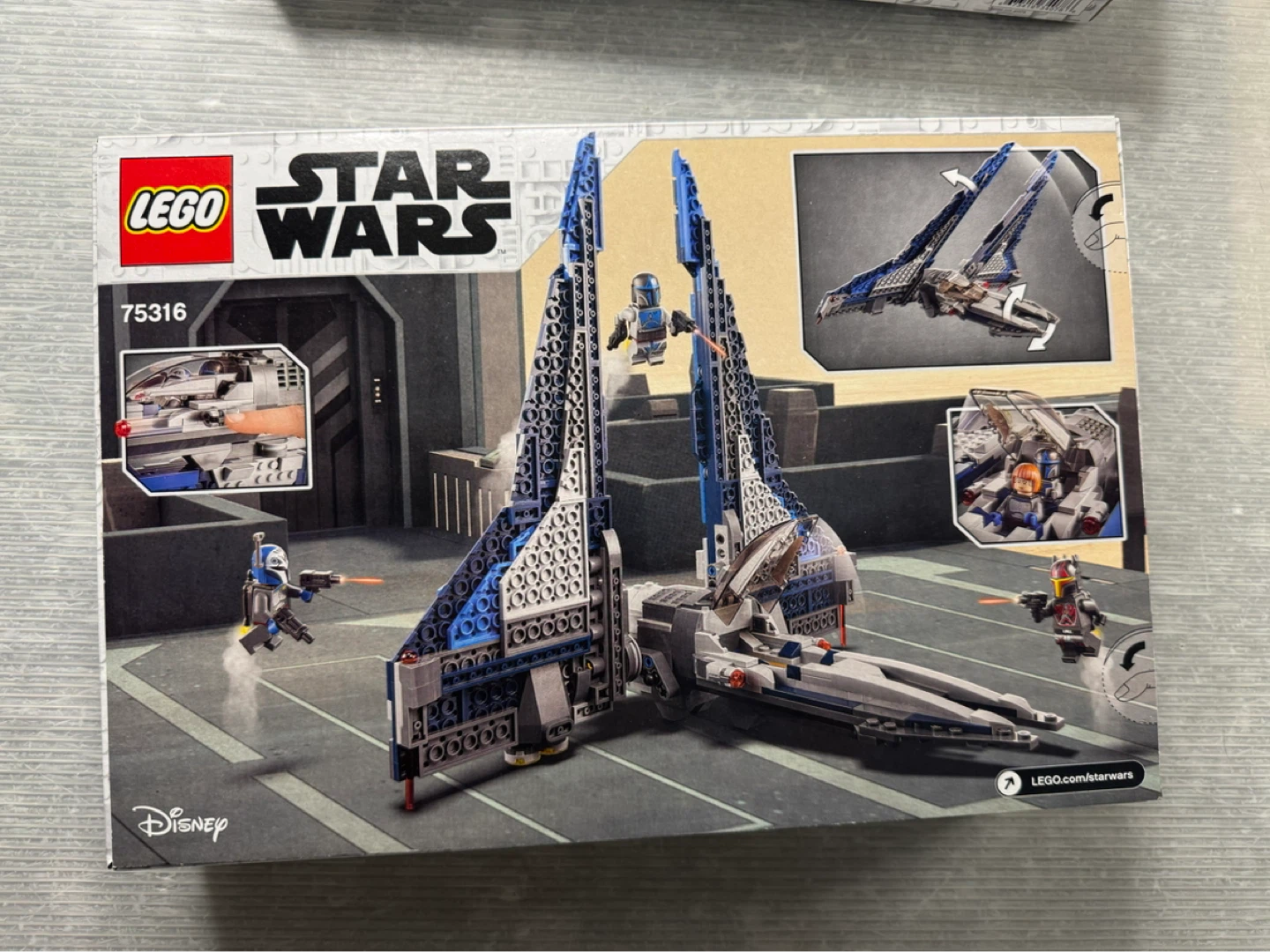 LEGO Star Wars Mandalorian Starfighter 75316 Building Toy - photo 2