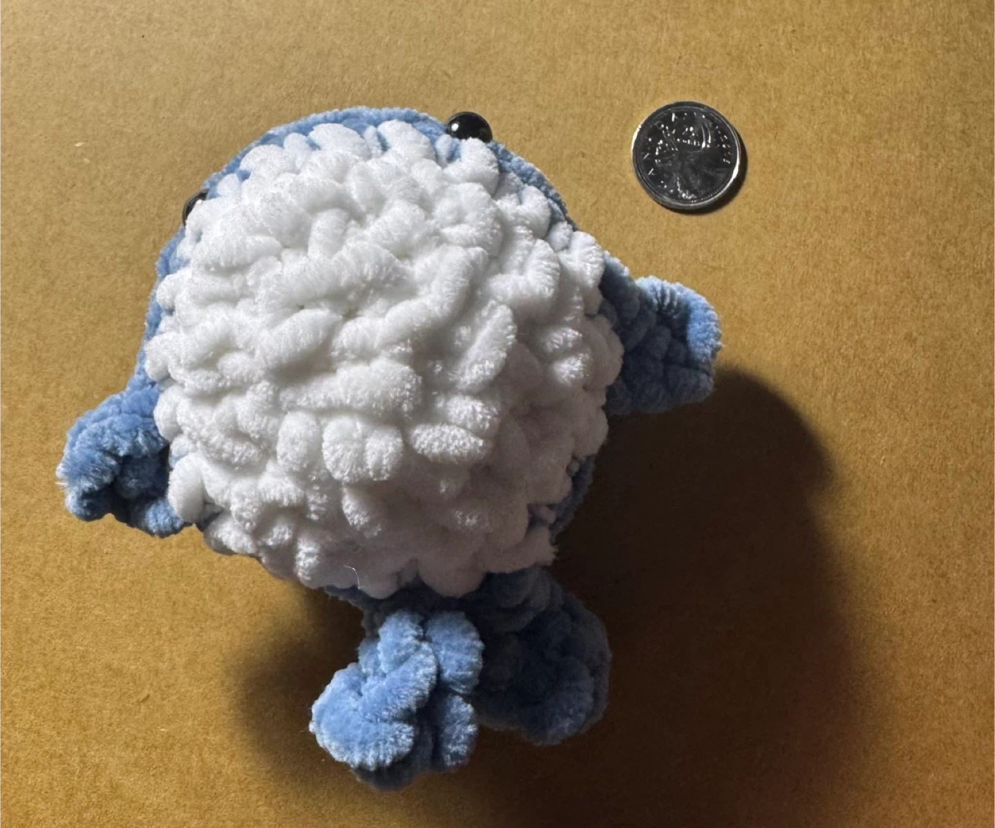 Handmade Crochet Whale Plush Toy - photo 3