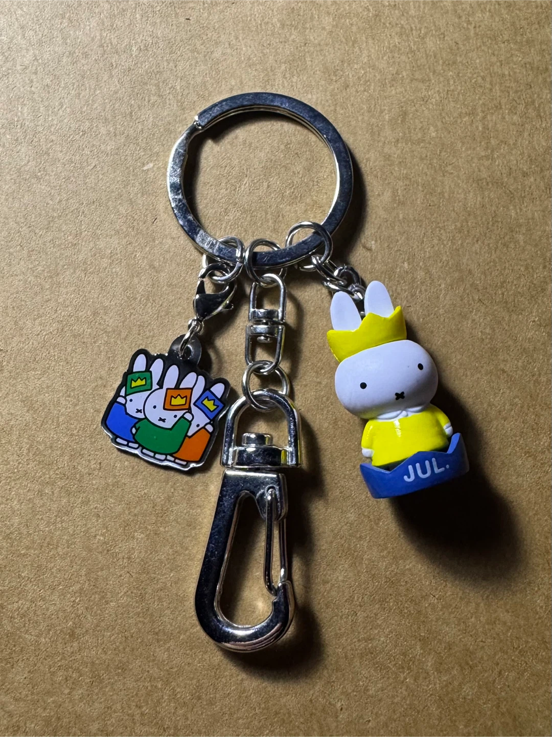 JULY 20th Miffy Keychain with Charm