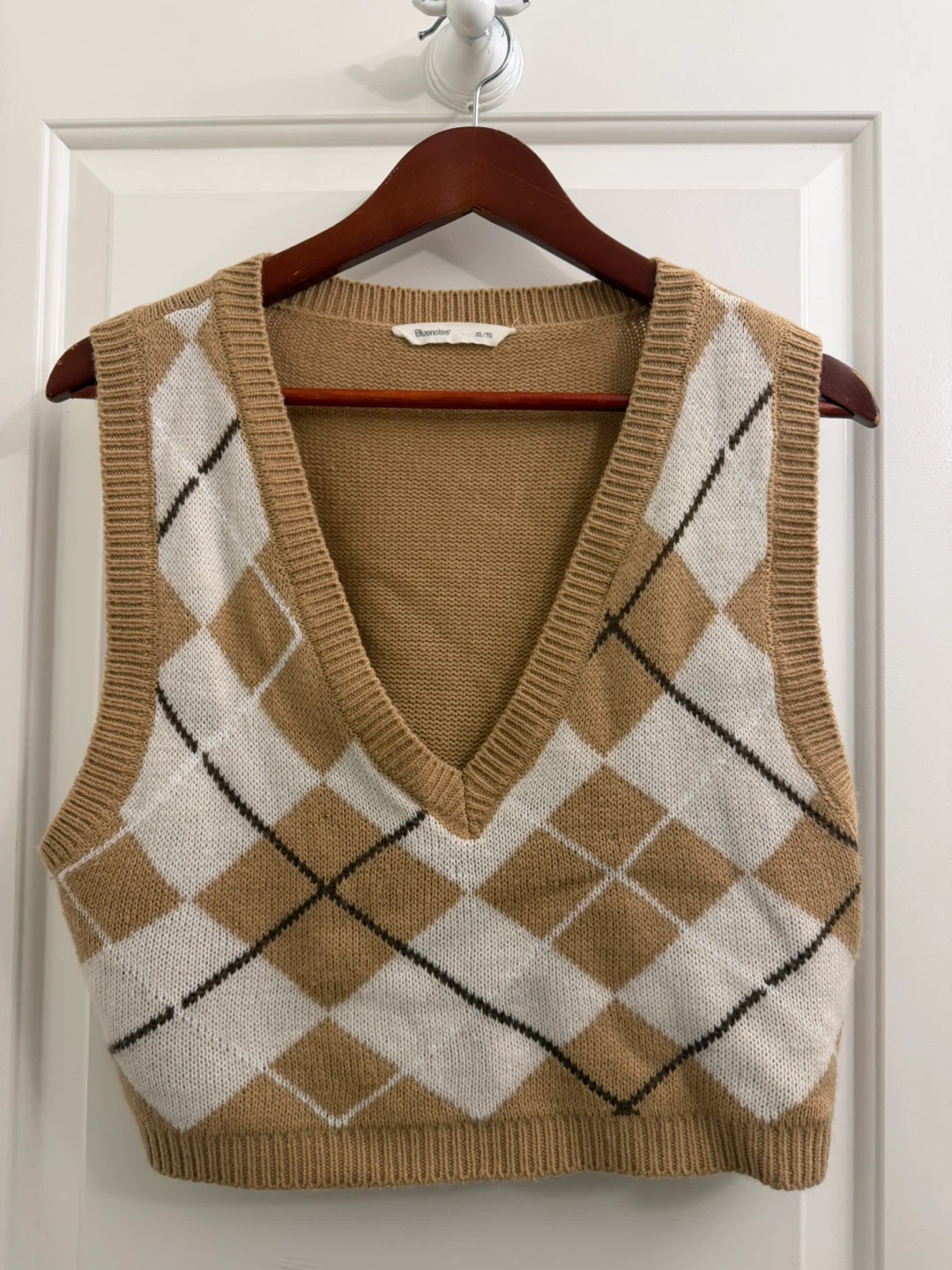 Bluenotes Argyle Sweater Vest - XL