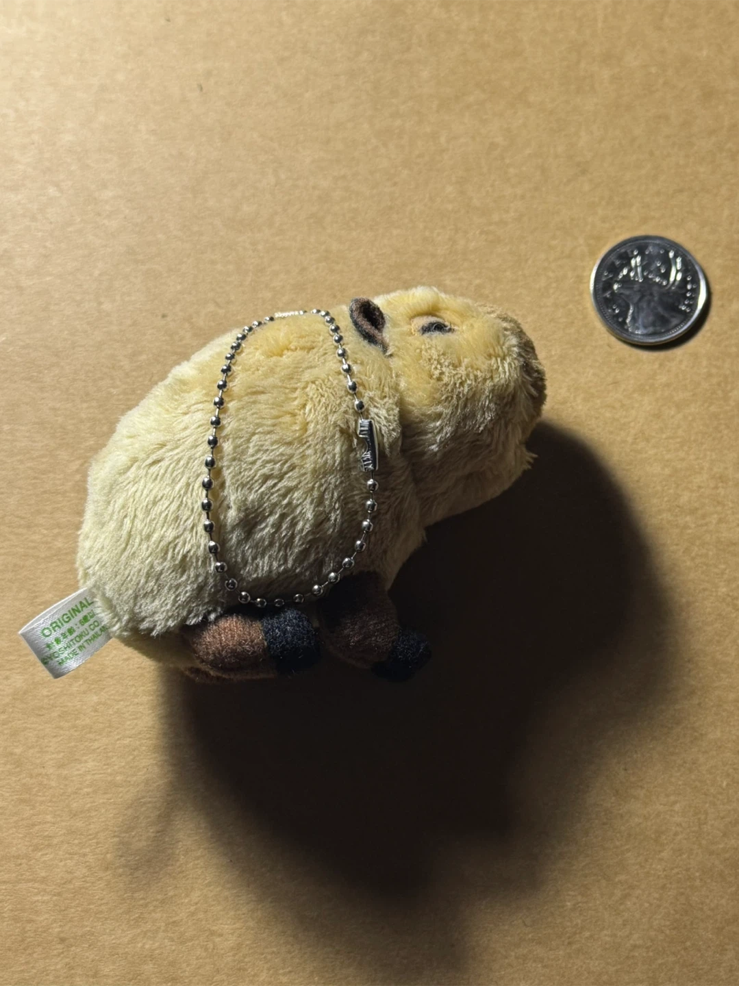 Capybara Plush Keychain - photo 3