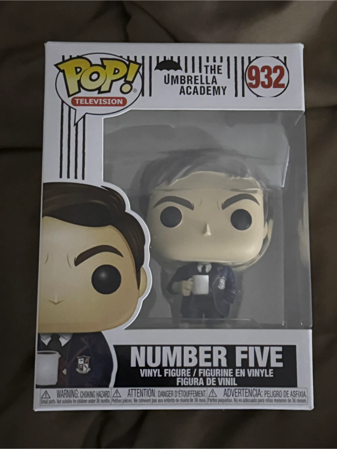 Funko Pop! The Umbrella Academy Number Five Vinyl Figure #932