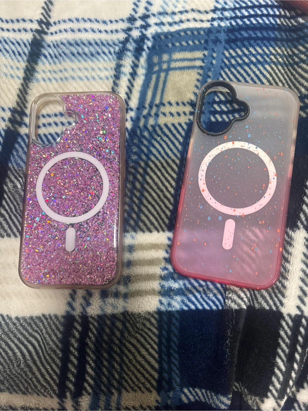 iPhone 16 cases 2 Glitter MagSafe Phone Cases
