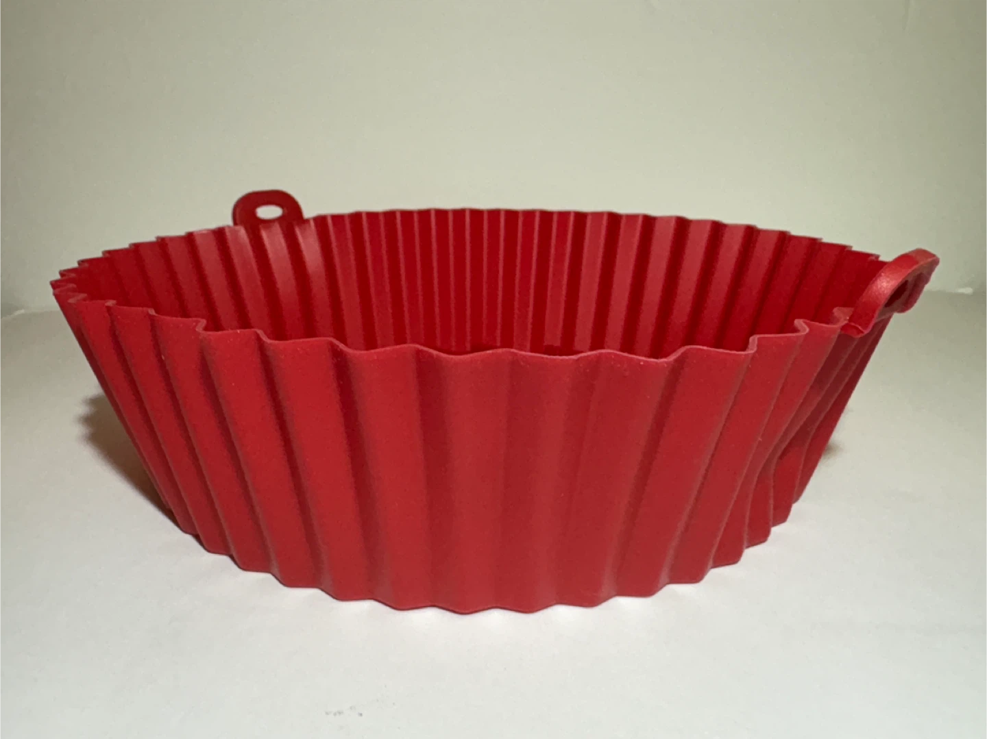 *New* Red Silicone Air Fryer Liner - Circular 17cm Diameter - photo 2