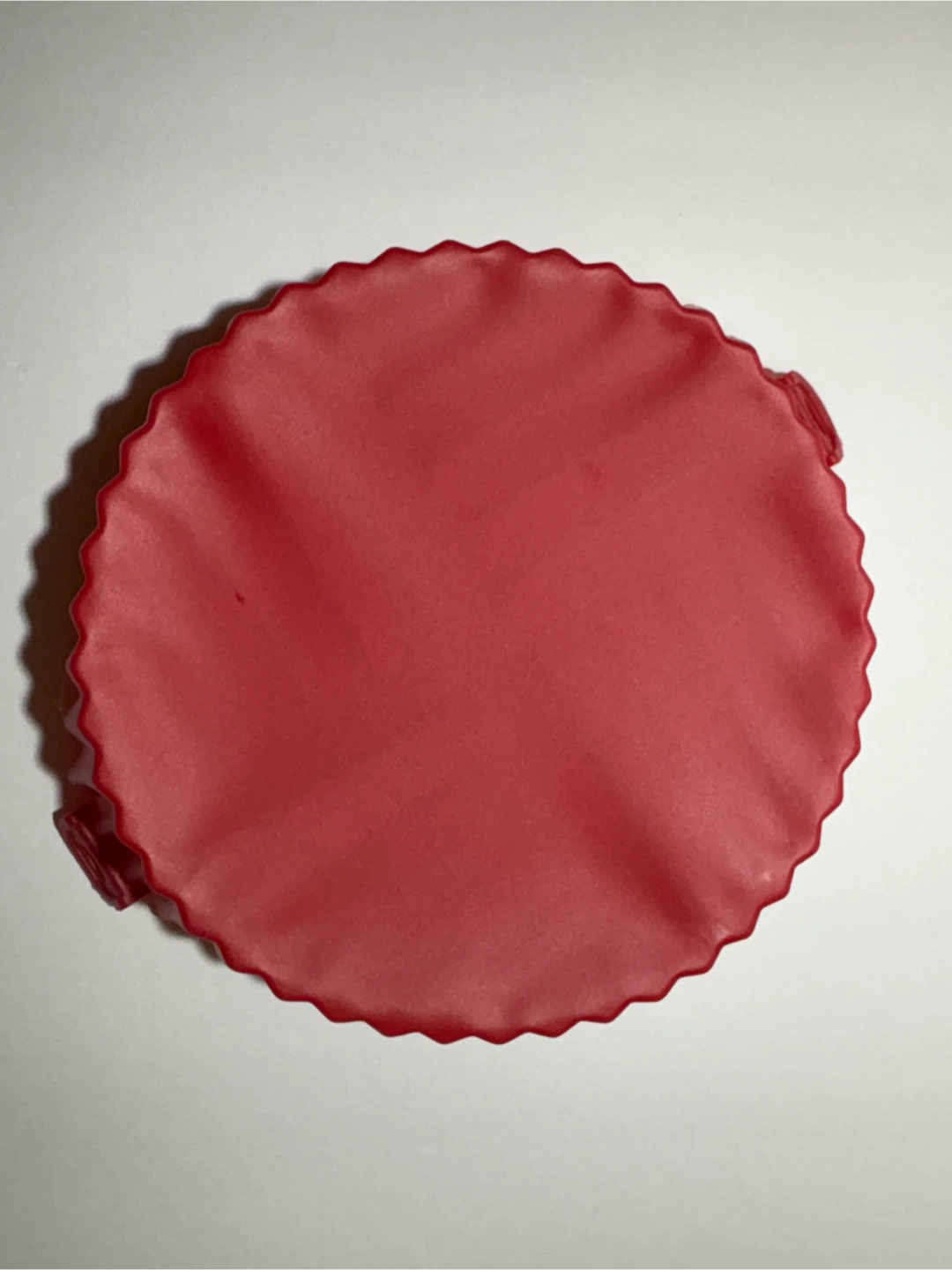 *New* Red Silicone Air Fryer Liner - Circular 17cm Diameter - photo 3