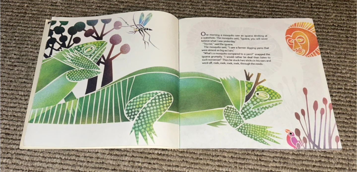 Why Mosquitoes Buzz in People's Ears by Verna Aardema Book - photo 2