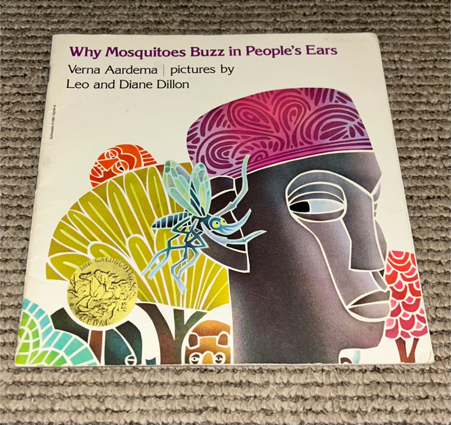Why Mosquitoes Buzz in People's Ears by Verna Aardema Book