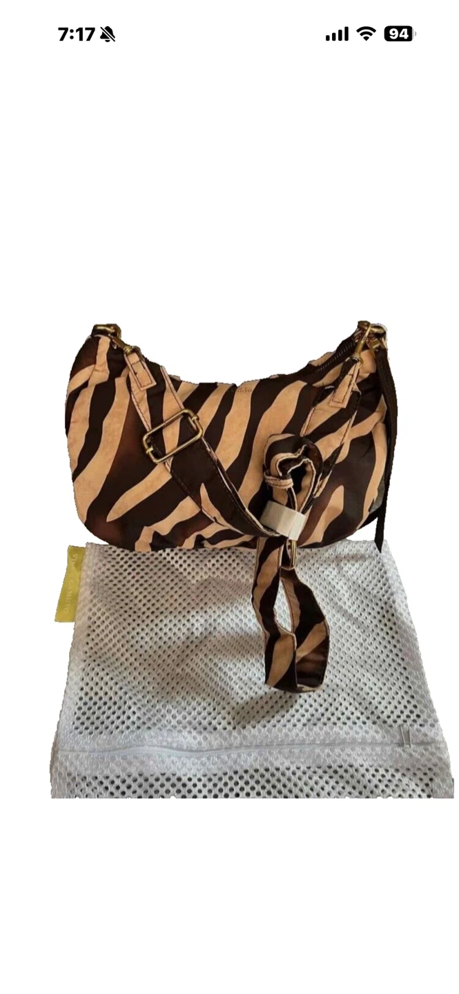 Zebra Print Shoulder Bag - photo 2