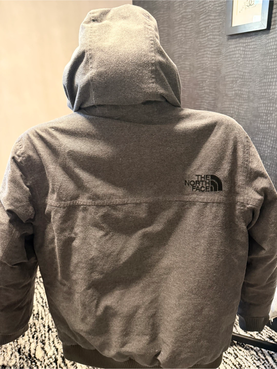 The North Face Mens M/M Gray Hooded Jacket - photo 2