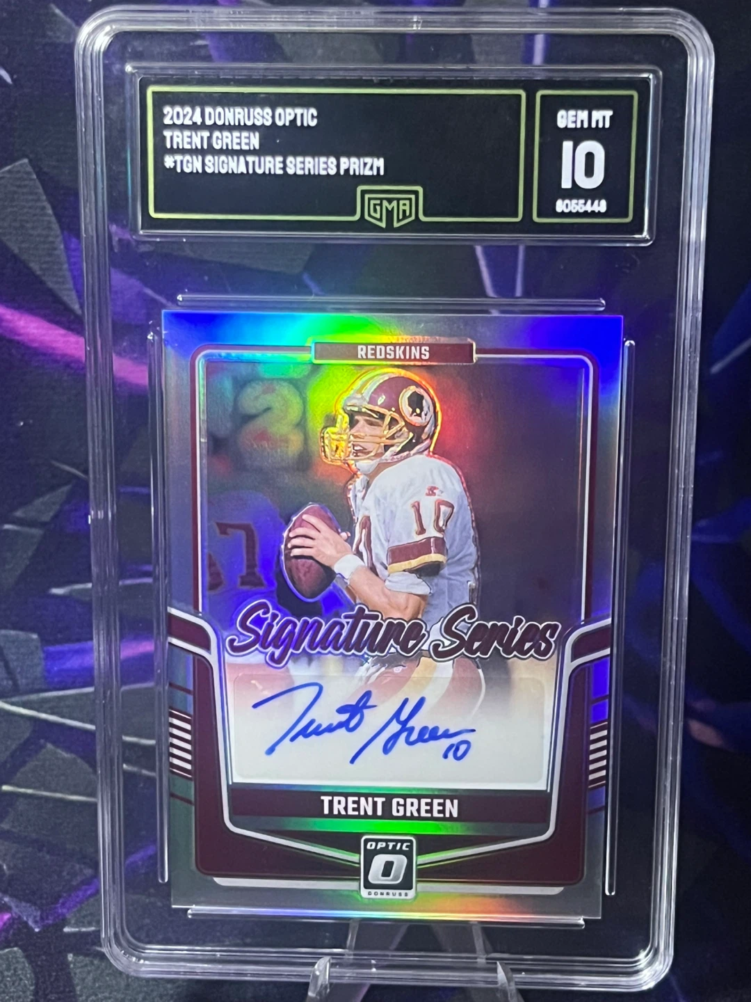 Gem Mint 10 - 2024 Donruss Optic Trent Green #TGN Series Prizm - photo 4