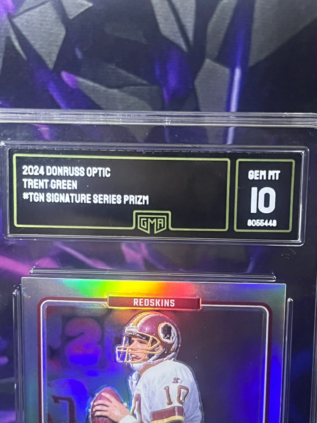 Gem Mint 10 - 2024 Donruss Optic Trent Green #TGN Series Prizm - photo 3