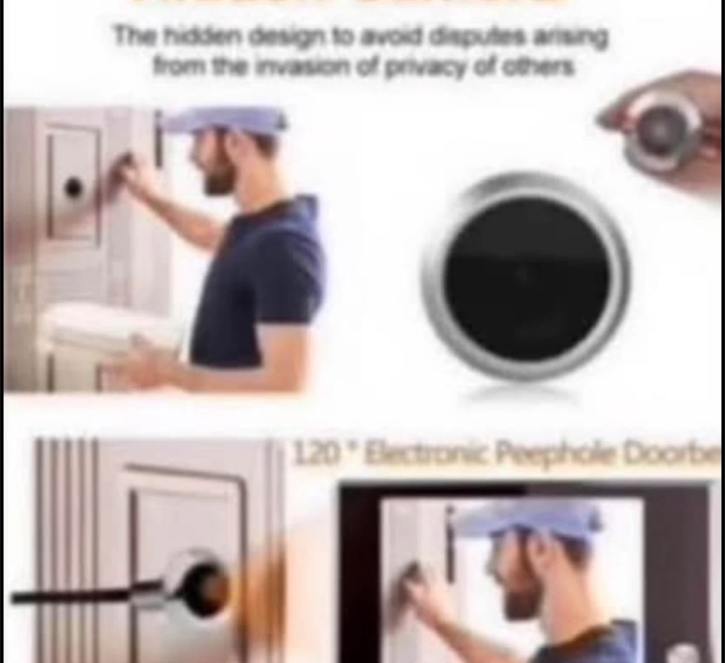 Peephole Doorbell Camera