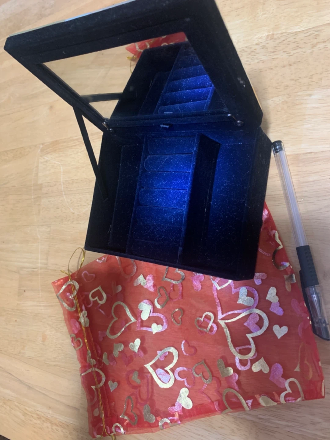 Black Velvet Jewelry Box - photo 4