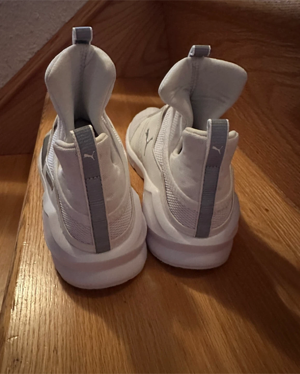 Puma Women's White Mid-Top Sneakers - photo 2