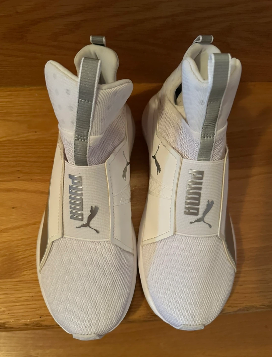 Puma Women's White Mid-Top Sneakers