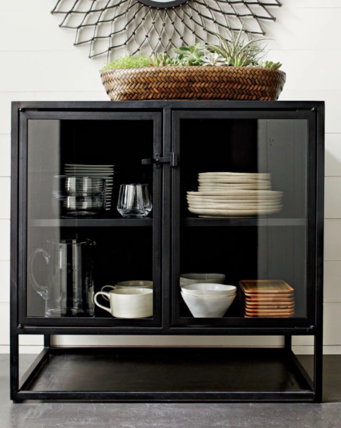 Crate & Barrel Metal Casement