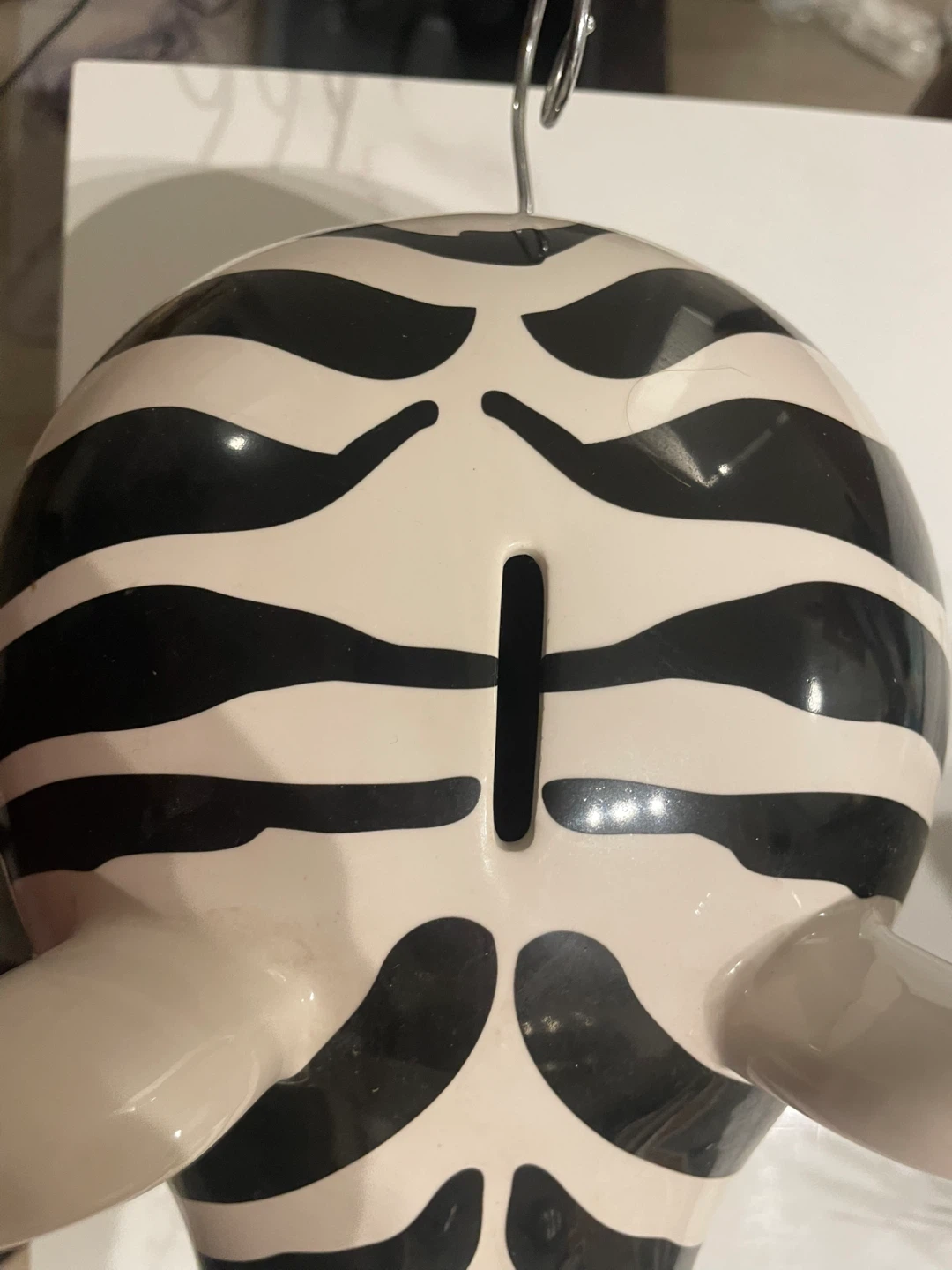 Salt & Pepper Zebra Piggy Bank - photo 5