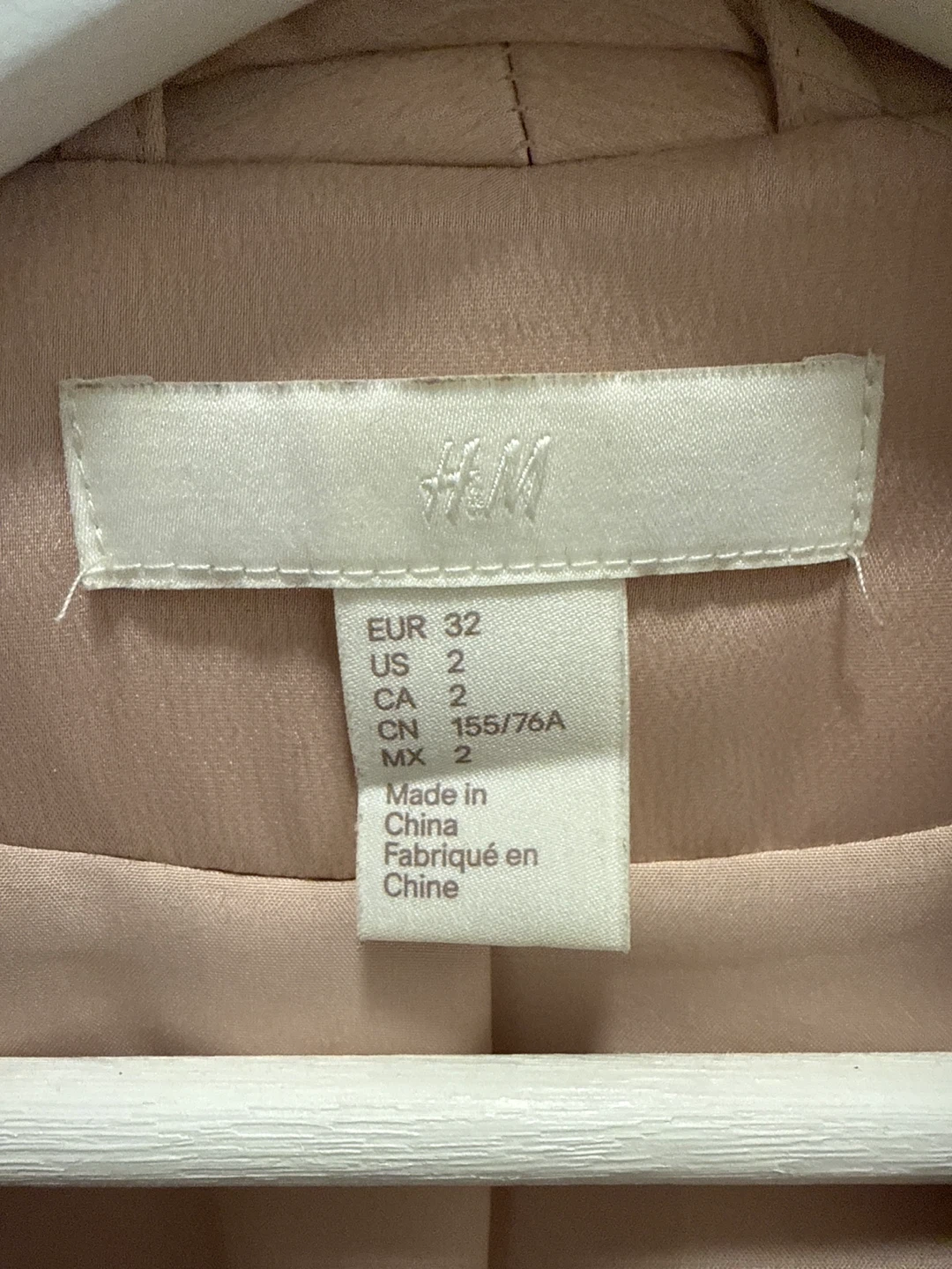 H&M Blazer - Size 2 - Beige - photo 2