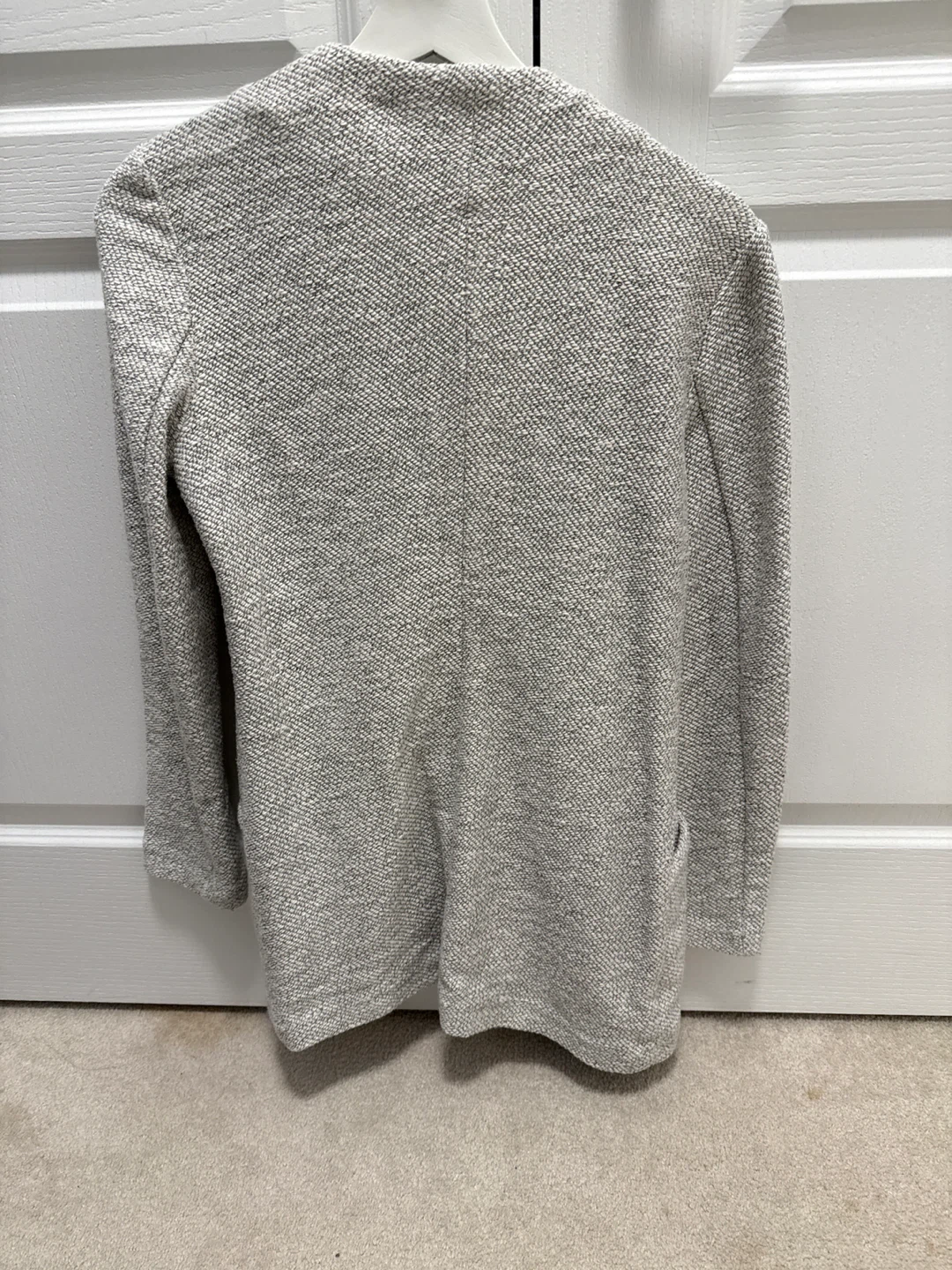 DYNAMITE Grey Textured Cardigan Jacket - photo 3