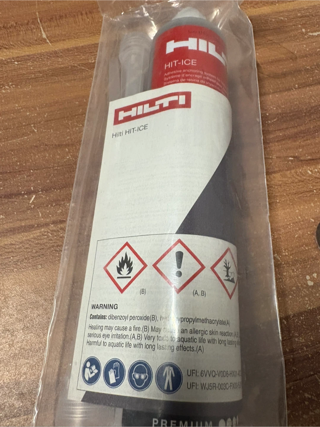Hilti HIT-ICE Adhesive Anchor 10oz / 300ml - photo 4