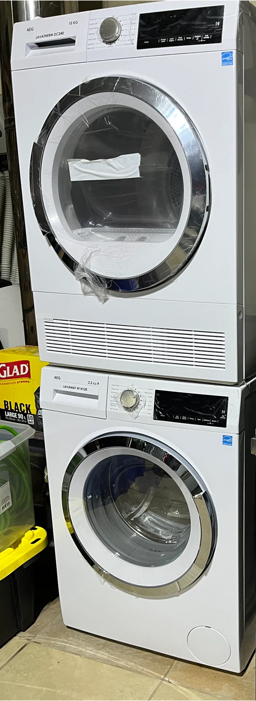 AEG Lavamat W14120 Washing Machine & Lavatherm DC240 Dryer - photo 3