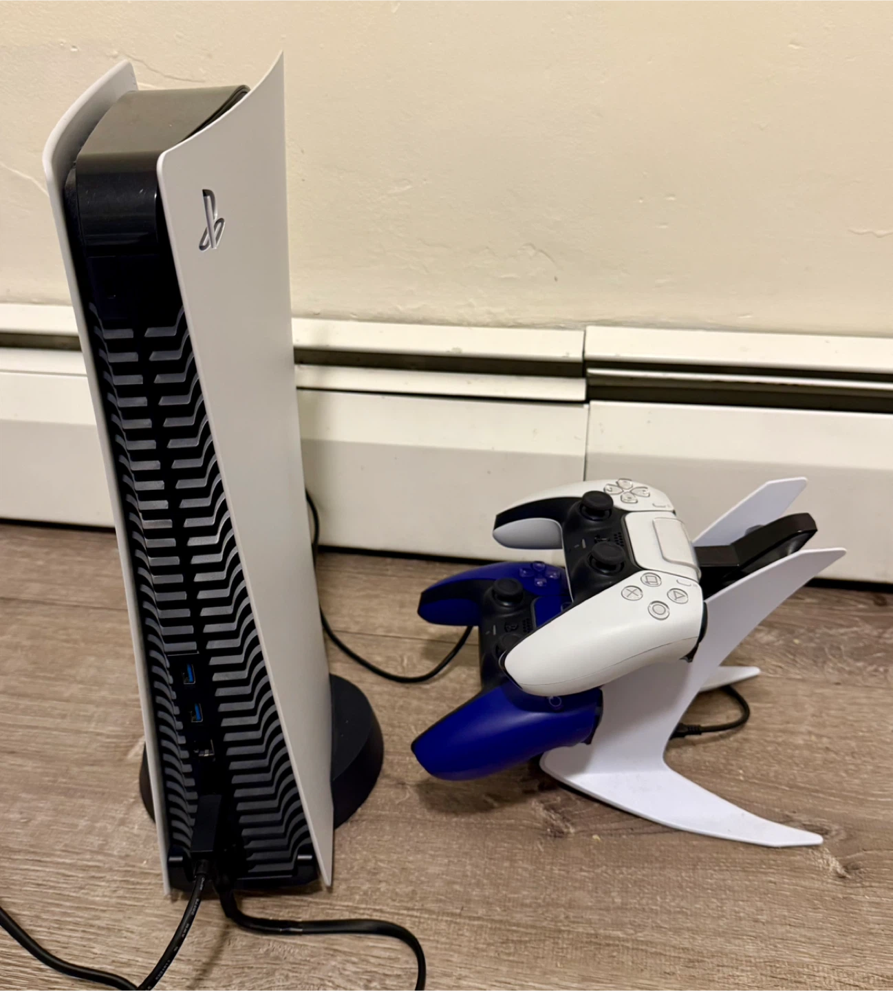 PlayStation 5 Console with Controllers and Charging Dock - photo 4