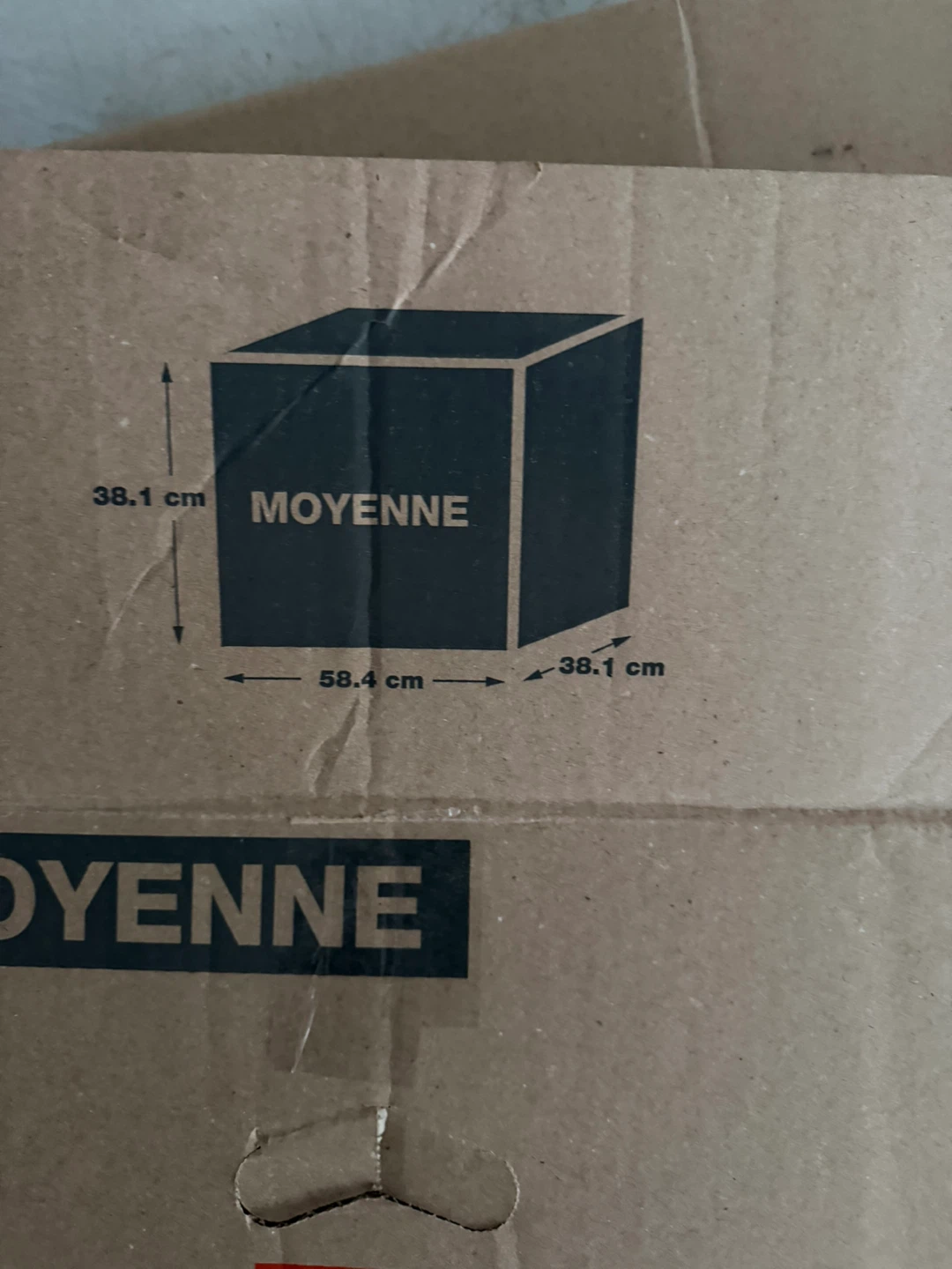 Home Depot "Moyenne" Moving Boxes