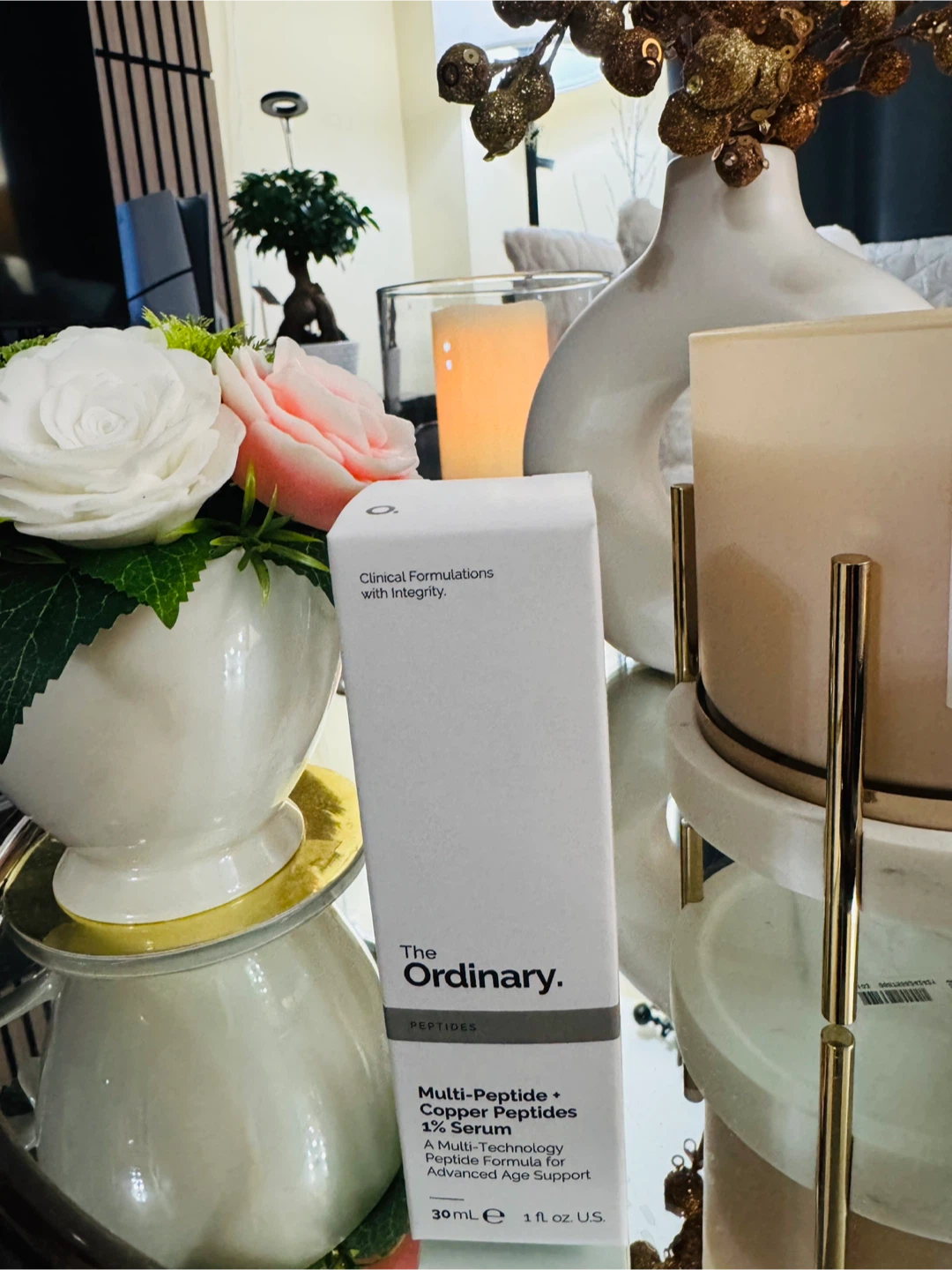 The Ordinary Multi-Peptide + Copper Peptides 1% Serum (30mL)