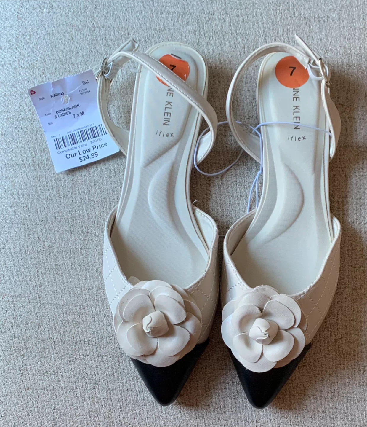 Anne Klein Women's Slingback Flats