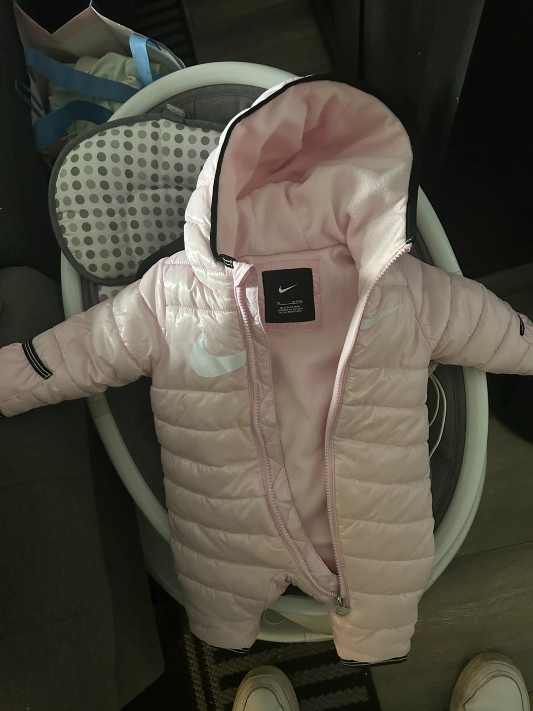 Nike Baby Snowsuit - Pink - 3M/56-62CM